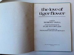 TIGER FLOWER HCDJ LOT 2~Love~ROBERT VAVRA~Fleur Cowles~YE MENUHIN~PRINCESS GRACE