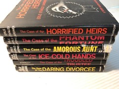 Erle Stanley Gardner PERRY MASON Series Lot of 6 Walter Black Editions 1962-1965