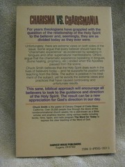 Charisma vs. Charismania by Chuck Smith (Trade Paperback) 1983 Calvary Chapel VG