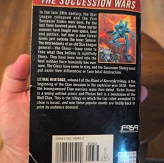 Battletech Blood of Kerensky Trilogy PBs by Michael A. Stackpole + Freebirth