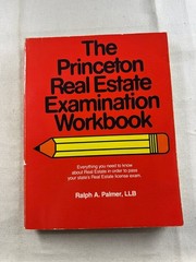 Princeton Real Estate Examination Workbook Ralph Palmer 1979 Study Guide Real