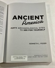 Ancient America: Fifty Archaeological Sites to See for Yourself by Feder Centra,