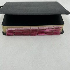 NRSV New Revised Standard Version Premium Bible Black Bonded Leather Abingdon
