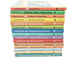 Matt Christopher Baseball Stories, Paperback, Lot of 15, Ages 9-12, Sports – EUC