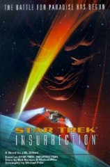 Star Trek Insurrection (Star Trek The Next Generation) – Hardcover – GOOD