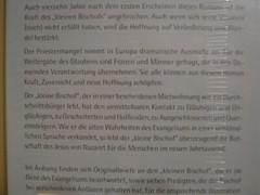 Der kleine Bischof : Roman – Briefe – Predigten – Gebundene Ausgabe – 2004
