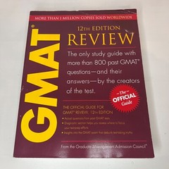 The Official Guide for GMAT Review, 12th Edition – Paperback – GOOD
