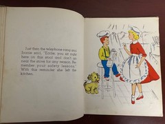 Vintage SPAGHETTI EDDIE 1957 Hardcover by Mary Jackson Ellis Ex-library copy