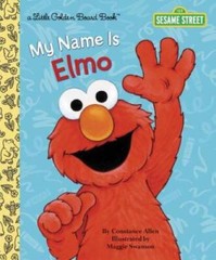 My Name Is Elmo (Sesame Street) (Little Golden Book) – Hardcover – GOOD