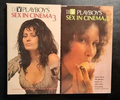 Vintage Box Set: Playboy’s „Sex In Cinema” Paperbacks Vol 1-4 (1971-1974) .