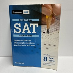The Official SAT Study Guide College Board Test Prep Exam Practice Book