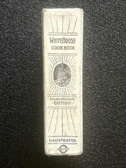 RARE 1922 The White House Cookbook by Hugo Ziemann & Gillette Illustrated HC