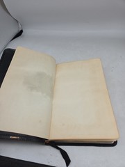 [WATER DMG] Cambridge Holy Bible Concordance Morocco Leather Lined India Paper