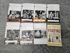 Foxfire Book Lot Volumes 1-4, 7, 9, 12 and 45 Years
