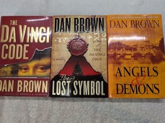 9 Vols!! ROBERT LANGDON SERIES by Dan Brown ~ Da Vinci Code & More ~ 9 Vols!!