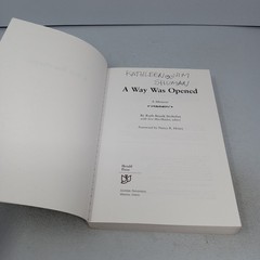 A Way Was Opened: A Memoir 2003 Herald Press Paperback by Ruth Brunk Stoltzfus