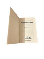 Unspoken Words by Latoya Chandler Paperback- Self-Help, Inspirational….