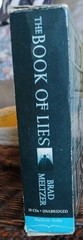 THE BOOK OF LIES by BRAD MELTZER Audiobook set. Great Author!