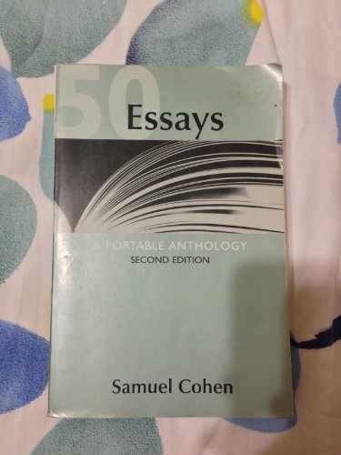 50 Essays: A Portable Anthology – Paperback, by Cohen Samuel – Very Good x