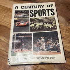 A Century Of Sports 1971 Jumbo Hardcover 434 Pages The Associated Press