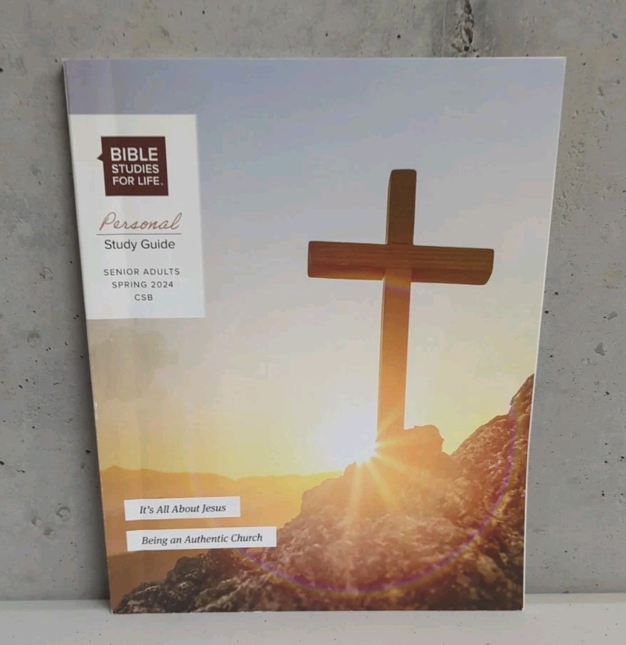 Bible Studies for Life: Senior Adults CSB Spring 2024 Study Guide ~ Lifeway VG!