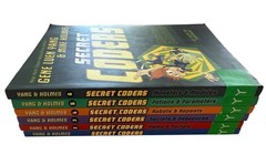 Secret Coders The Complete Boxed Set Of 6 Grade 1-6 Graphic Novel Books PB
