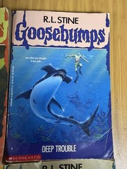 Vintage Goosebumps R L Stein Book Lot Of 4 90s Bees Deep Trouble Ghost Monster