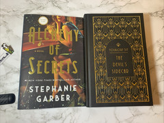 SIGNED Alchemy of Secrets by Stephanie Garber FIRST EDITION Black Page Edges