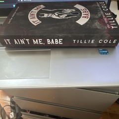 Tillie Cole It Ain’t Me, Babe Signed Hardcover Fiction Romance Outlaw MC Novel