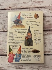 Gnomes by Rein Poortvliet & Wil Huygen 1977 Hardcover + Dustjacket Abrams
