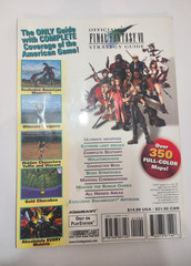 FINAL FANTASY VII BRADY GAMES STRATEGY GUIDE VERY RARE 1ST COVER! FF7