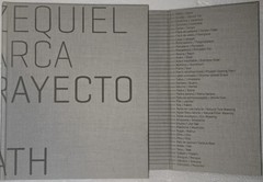 Ezequiel Farca Trayecto / Path Hardcover – Arquine 2012 First Edition 294 Pages