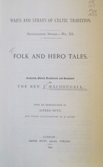 Folk and Hero Tales by MacInnes & MacDougall – Vol. 2 & 3 of Waifs & Strays