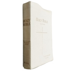 Holy Bible Illustrated Prince Of Peace Catholic 1966 Edition in Wooden Cedar Box