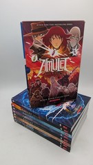 Amulet Box Set: Books #1-7 by Kazu Kibuishi + bonus book #9 9780545828659