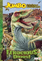Ferocious Dinosaurs: 96 Page Coloring Book by Bendon for Boys and Girls (Chi…