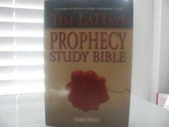 Prophecy Study Bible: King James – Hardcover, by Tim LaHaye – Acceptable n