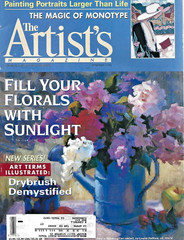 6-THE ARTIST’S MAGAZINES” FEB 98- MARCH 98- APRIL 98- JUNE 98- AUG 98- OCT B13