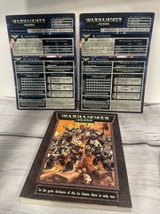 EUC Warhammer 40,000 In The Grim Darkness Of The Far Future 2nd Ed.W/ Ref Cards