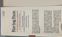 „Raving Fans,” Hard Cover Book by Ken Blanchard & Sheldon Bowles, 138 Pages, New