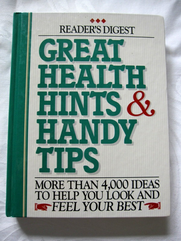 Great Health Hints and Handy Tips. Readers Digest Hardcover Brand new