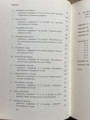 QUANTITATIVE CHEMISTRY: A Laboratory Text, Jurg Waser 1964 PB, 435 pages