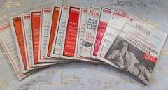 Lot Of 13 1970 Special Issue Rape Complete Year Sexology Science Magazines RARE