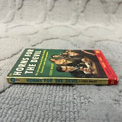 Horns For The Devil Mystery Paperback Book by Louis Malley Pocket Books 1952