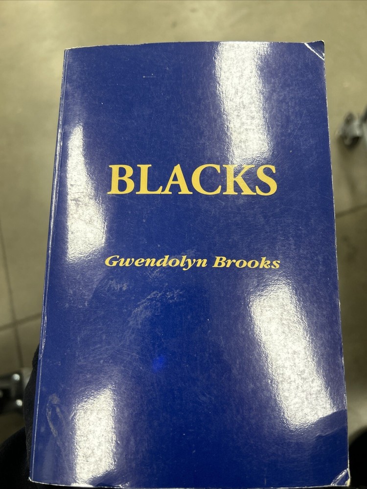 Blacks by Gwendolyn Brooks 1987 Vintage Paperback RARE