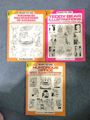 Ready-to-Use ( Clip Art Ready-to-Use) 3 books as shown