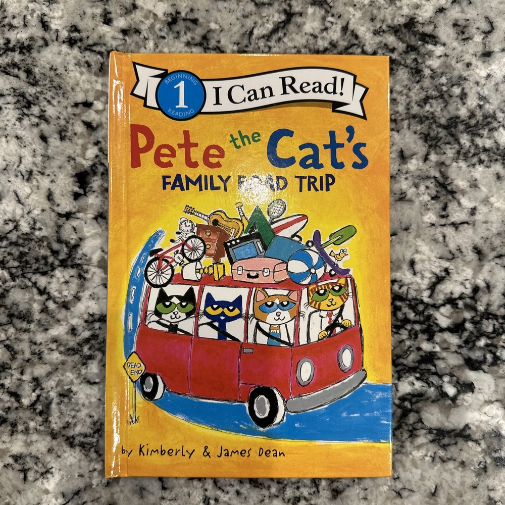 I Can Read Level 1 Ser.: Pete the Cat’s Family Road Trip by James Dean and…