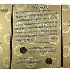 Harris Sacagawea Dollar Coin Folder Book #2762 Millennium Edition 2000-2004 Ver.