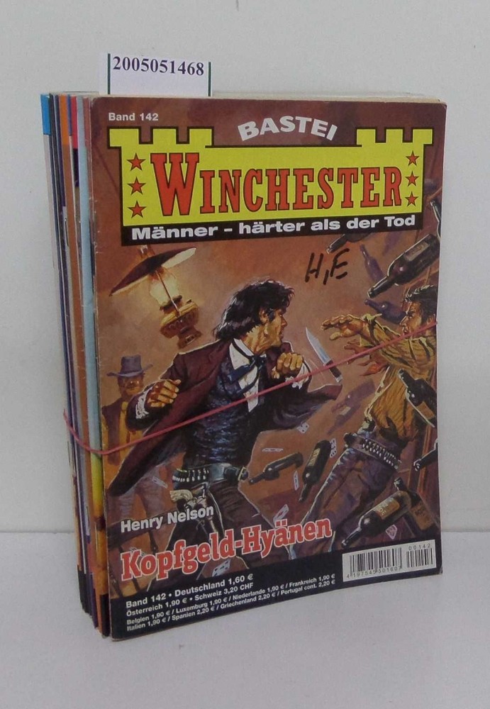Winchester Männer härter als der Tod Band 142, 276,456, 467, 483, 484, 482, 478,