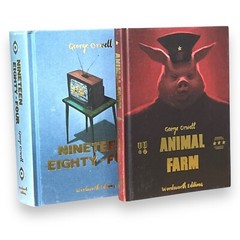 George Orwell Animal Farm & 1984 Nineteen Eighty-Four Classics RARE edition